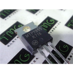 MTP2955 - TRANSISTOR MTP2955 MOSFET P-CH 60V 12A - TO-220 3pinos - MTP2955 - TRANS MOSFET P-CH 60V 12A