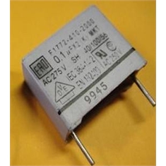 100K 275V CAPACITOR POLIESTER RADIAL,Polyester Suppression Capacitors Class: X2