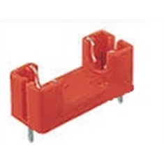 Porta Fusivel para Placa de circuito - PCB Mount Fuse Holder 5Mm x 20Mm Vermelho