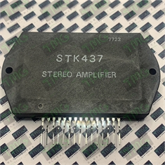 STK437 - CI. STEREO AMPLIFIER 2-CH 10W SIP-15PIN