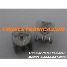 500R - Trimpot SMD TRIMMER 500 OHM 0.25W 1Turn SMD