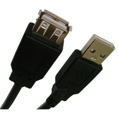 Cabo Extensão Usb - USB A (macho) para Usb A (fêmea) - 80Cm