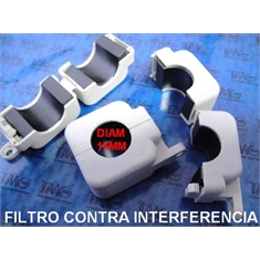 FILTRO ANTI RUIDO ELETRO MAGNETICO,RF interference filter, RF- EMI/RF 35 X 32 X 43, Furo Interno 16MM, BALUN core - Filtro Anti Ruido/ EMI/RF Furo Interno 16MM