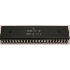 MC68901P - CI CONTROLLER MOS, PERIPHERAL (MULTIFUNCTION) CONTROLLER, 48 Pin, DIP