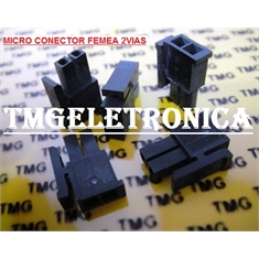 CONECTOR MICRO FIT FEMEA PLUG 2VIAS ,Connector Micro-Fit 3.0 female plugs, CABO - Conector microfit ,2vias femea p/cabo