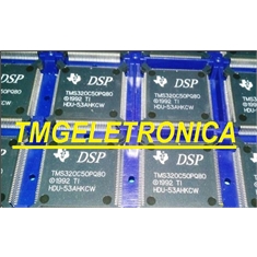 TMS320C50 - CI TMS320C50PQ80, Texas Instruments High-Performance Analog Controllers FLOAT-PT DIGITAL SIGNAL PROCESSOR -DSP, 16 BIT, 80MHZ, BQFP132 - TMS320C50PQ80, Texas Instruments High-Performance Analog Controllers