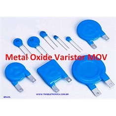 7K14V A 7K560V - Varistor Metal Oxide Monolithic, Radial Lead Varistor High Surge Current, Metal-Oxide Varistors (MOVs) - RED Ø 7mm - VARISTOR 7K25V