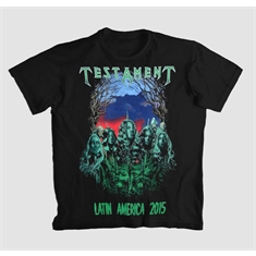 Camiseta Testament - Latin America 2015 - Tamanho M (72 x 53 cm.)