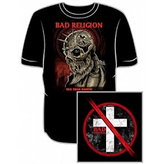 Camiseta Bad Religion - The True North - Tamanho P (68 x 51 cm.)