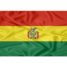 Bolívia - Tamanho: 1.57 x 2.24m
