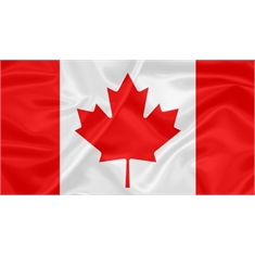Canadá - Tamanho: 0.45 x 0.64m