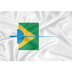 Confederação Brasileira De Esgrima - Tamanho: 1.80 x 2.57m