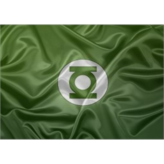 Lanterna Verde - Tamanho: 0.45 x 0.64m