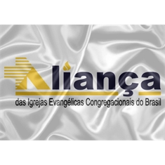 Aliança das Igrejas Evangélicas Congregacionais do Brasil - Tamanho: 0.70 x 1.00m (1 ½ Panos)