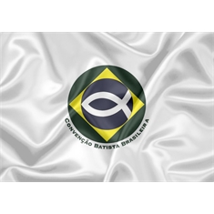 Convenção Batista Brasileira - Tamanho: 0.70 x 1.00m (1 ½ Panos)