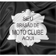 Bandeiras Personalizadas Moto Clube Duas Faces - 1.40 x 1.40m
