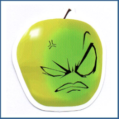 Adesivo Bad Apple (Importado)