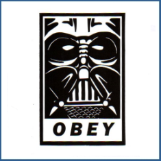 Adesivo Star Wars - Obey