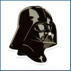 Adesivo Darth Vader - Perfil (Importado)