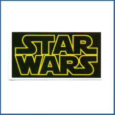 Adesivo Star Wars - Logo