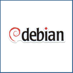 Adesivo Debian - Linux