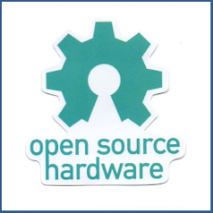 Adesivo Open Source Hardware
