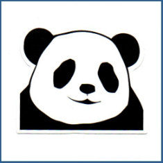 Adesivo Panda (Face)