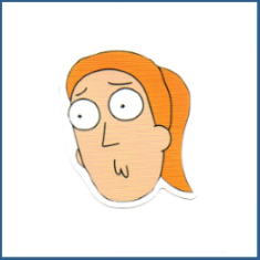 Adesivo Rick e Morty - Personagens - Beth Smith