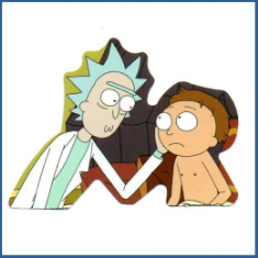 Adesivo Rick e Morty - Personagens (V)