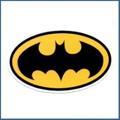 Adesivo Batman - Logo