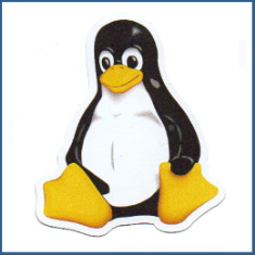 Adesivo Tux Linux