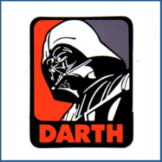 Adesivo Darth Vader - Color