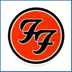 Adesivo Foo Fighters - Model 1