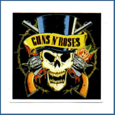 Adesivo Guns n' Roses - Modelo 2