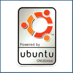 Adesivo Ubuntu (Selo)