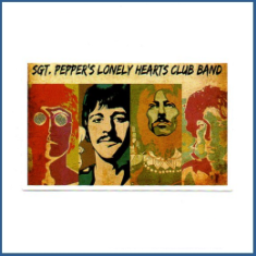 Adesivo Beatles - Sgt. Peppers