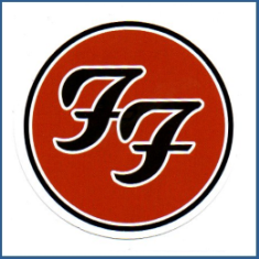 Adesivo Foo Fighters - Model 2