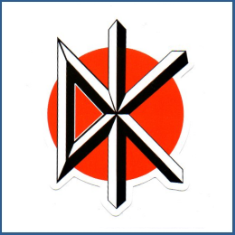 Adesivo Dead Kennedys (Logo)