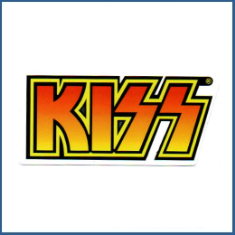 Adesivo Kiss (Logo)