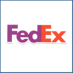 Adesivo Fedex