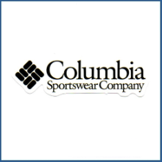 Adesivo Columbia Sportswear