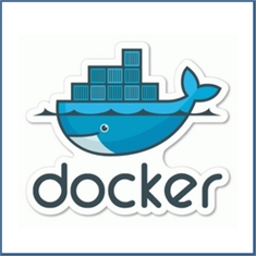 Adesivo Docker  - Qualidade Stickers Devs