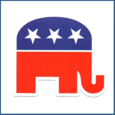 Adesivo Partido Republicano
