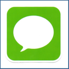 Adesivo Chat Icon