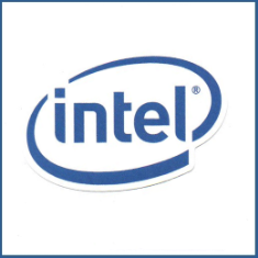Adesivo Intel Logo
