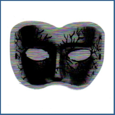 Adesivo metálico - Mask