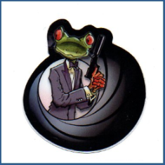 Adesivo - Frog Spy