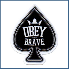 Adesivo - Obey Brave