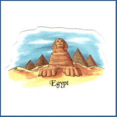 Adesivo Egito