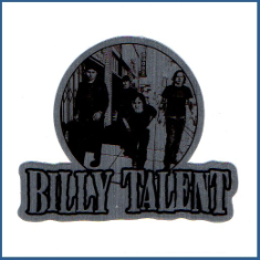 Adesivo metálico – Billy Talent
